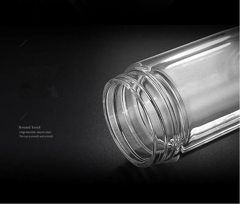 Portable Glass Tea Infuser Tumbler | Eco-Friendly Water Bottle