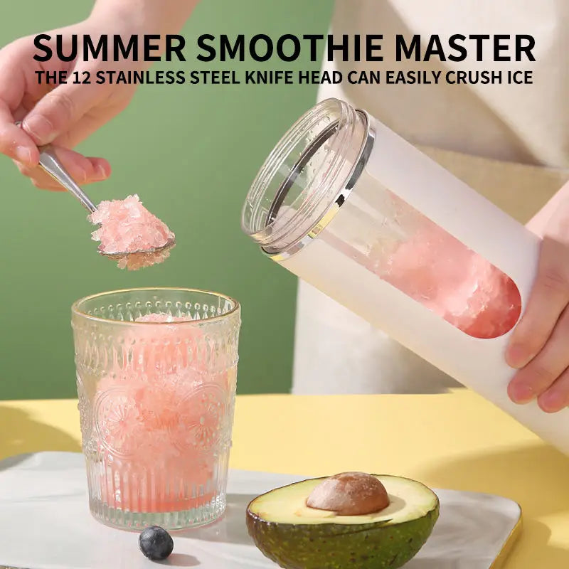 Portable Juicer - 530ml Mini Fresh Juice Blender with USB Charging