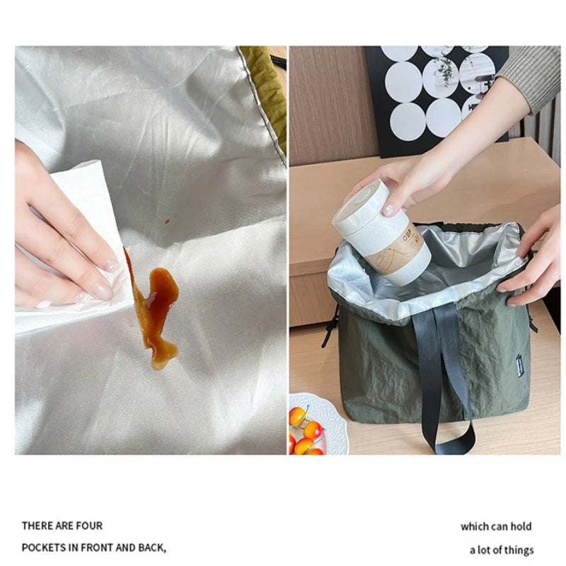 Portable Insulated Lunch Box Bag | Waterproof & Stylish Bento Bag