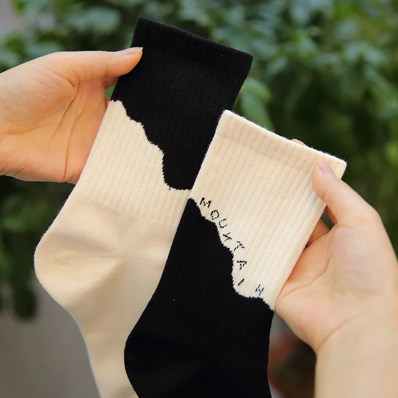 Asymmetrical Men’s Socks | Trendy Hip Hop Style for All