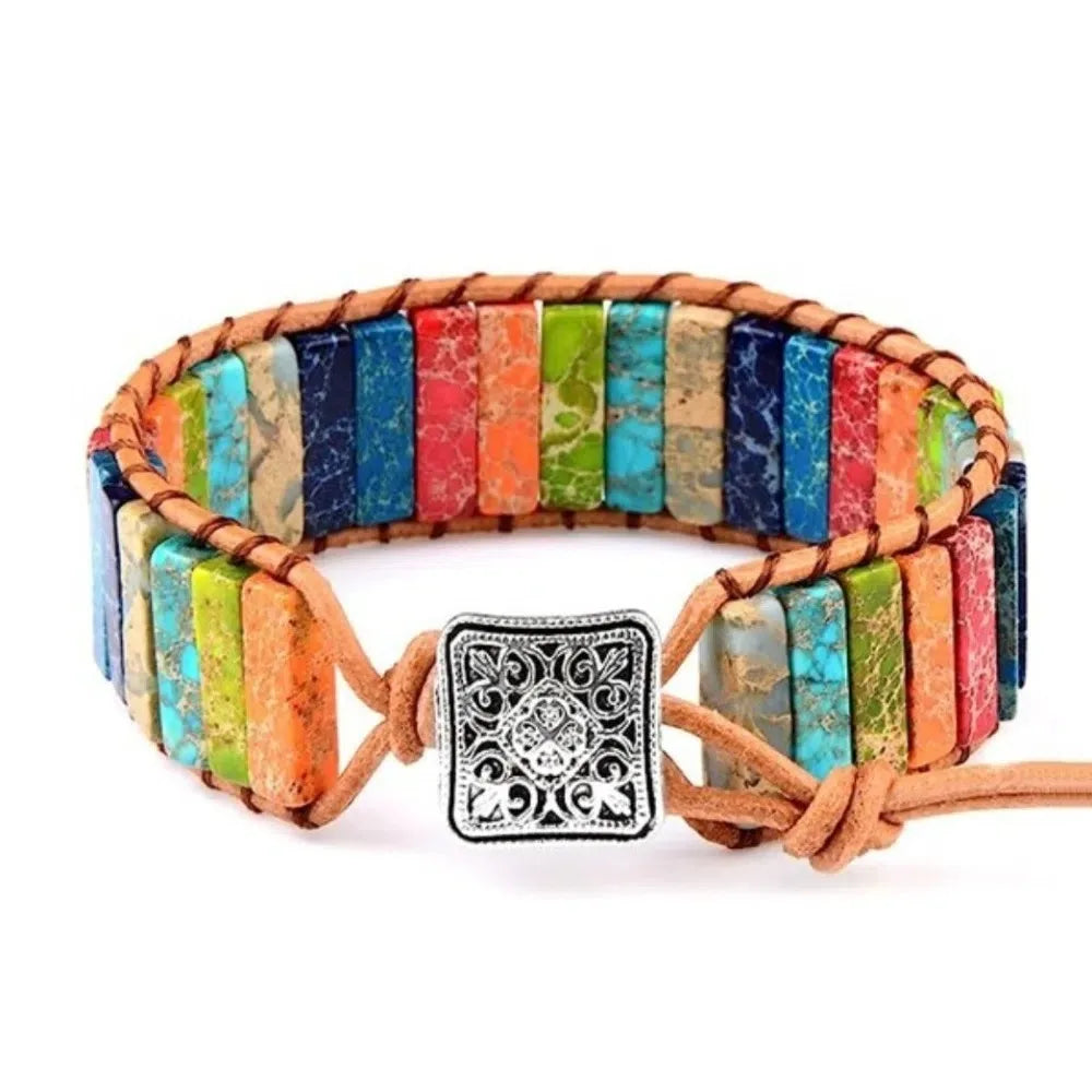 Colorful Adjustable Braided Bracelet | Bohemian Charm Jewelry