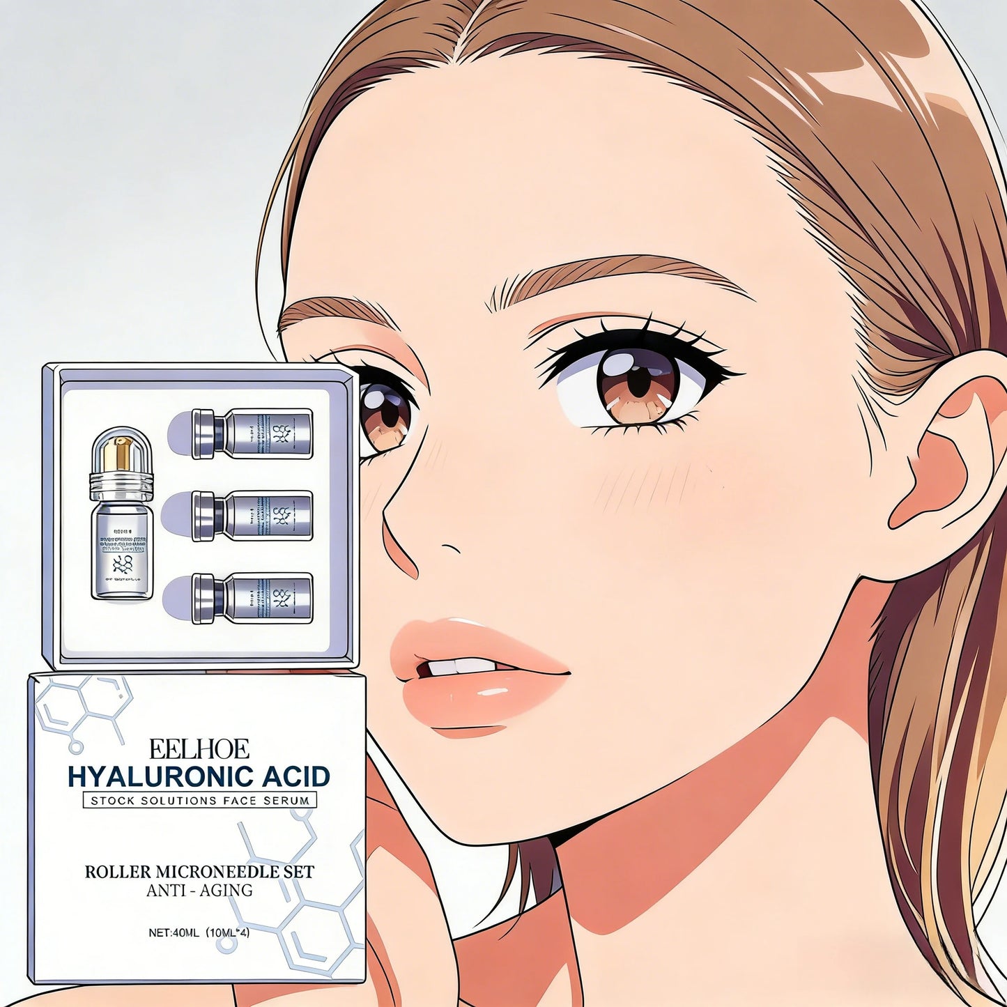 Collagen Face Serum Set | Firming Pore Refining Glow Essence