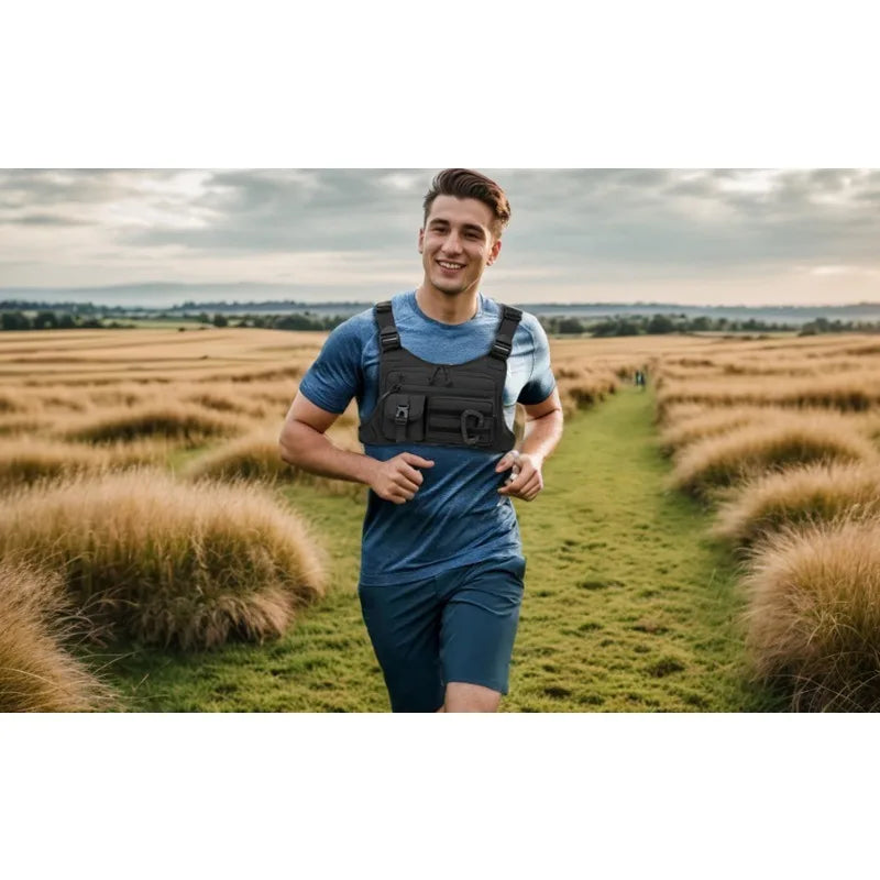 Unisex Tactical Outdoor Chest Bag | Perfect for Sports & Workouts