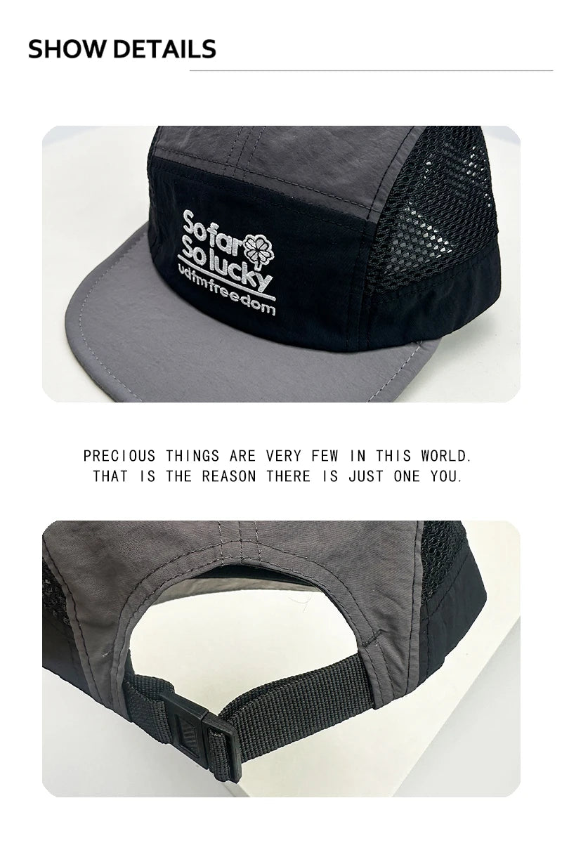 Unisex Embroidered Baseball Hats | Breathable Sun Protection Caps