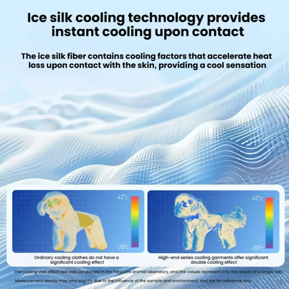 Summer Dog Cooling Jumpsuit | Breathable Quick-Drying Pet Vest