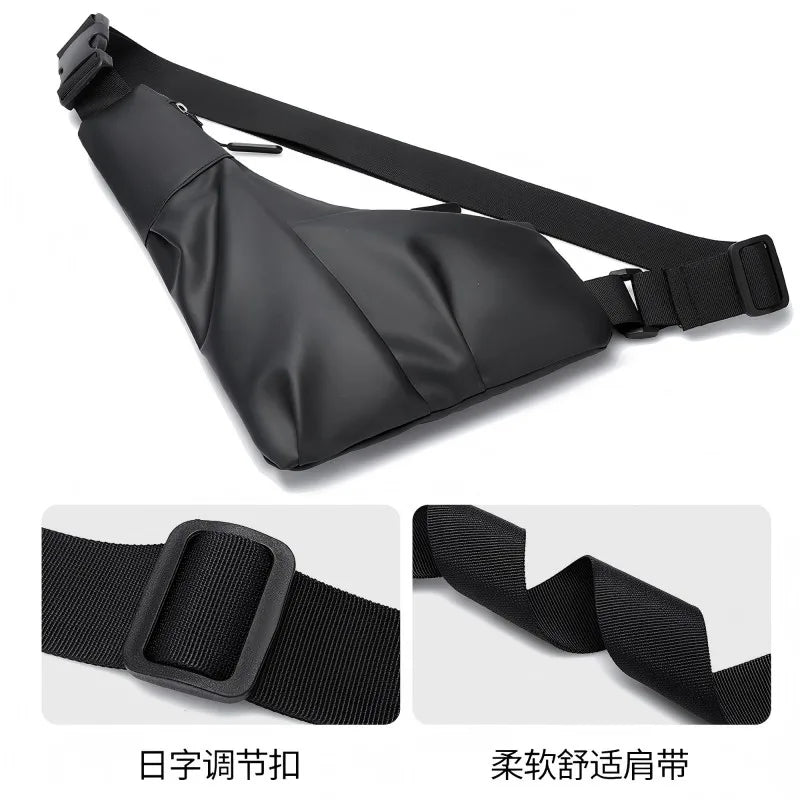 Anti-Theft Triangle Cross Body Bag | Adjustable Strap for Travel