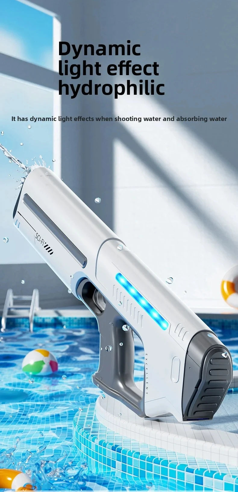 Electric Water Gun Toy | Fun Summer Blaster for Kids & Adults