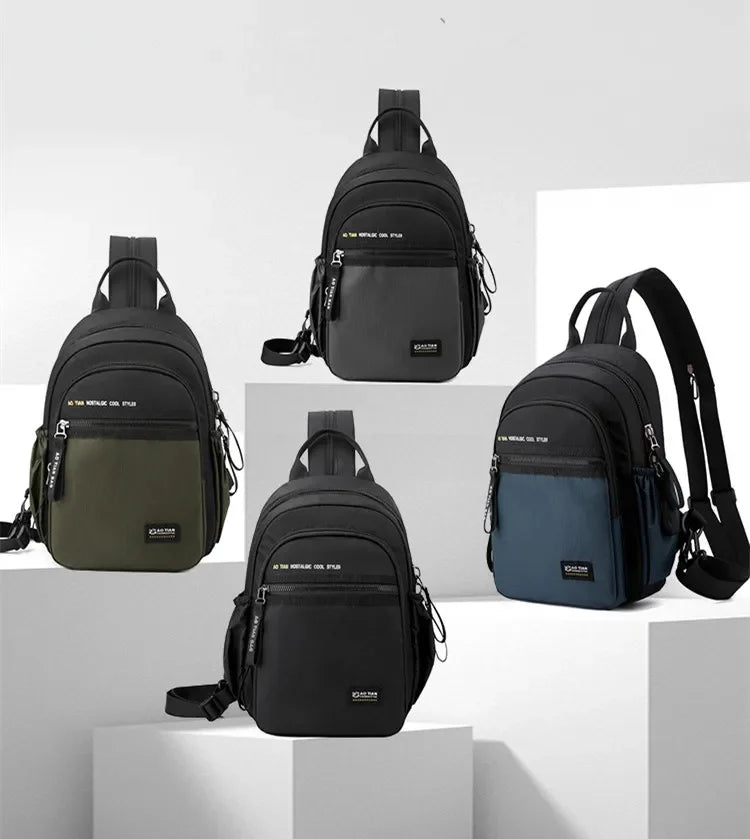 Casual Men's Multi-Functional Shoulder Bag | Perfect Travel Companion