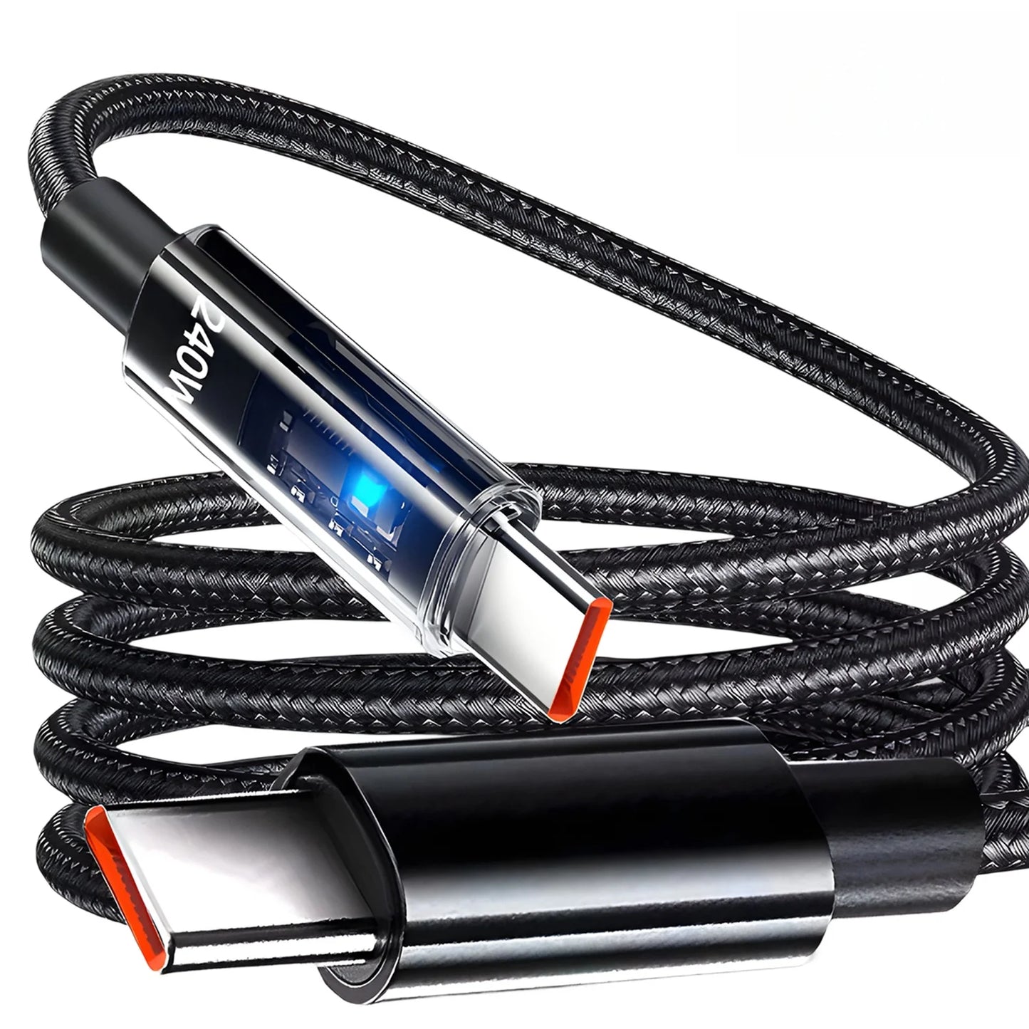 240W USB Type C Super Fast Charging Cable | Data Cord for All Devices