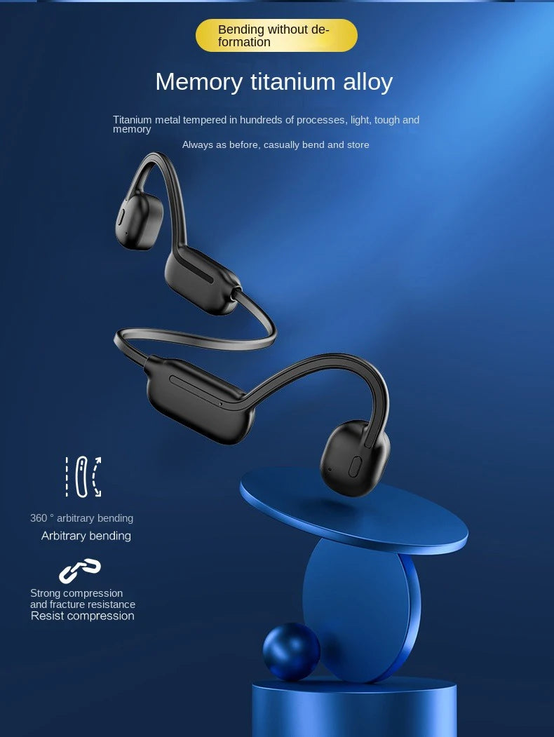 Bone Conduction Earphones | Waterproof Wireless Bluetooth Headset