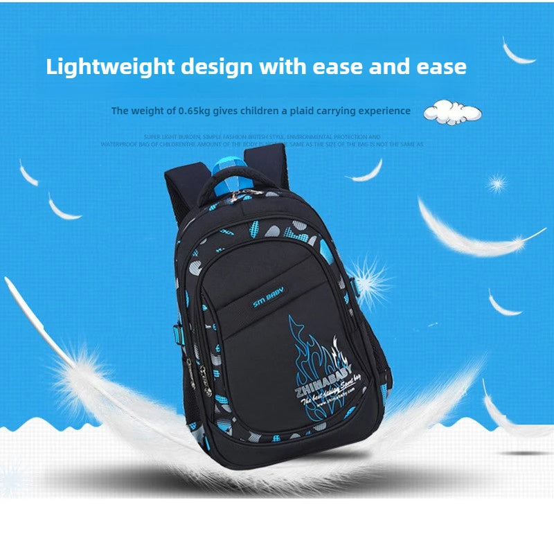Waterproof Lightweight School Backpack for Kids | Large Capacity