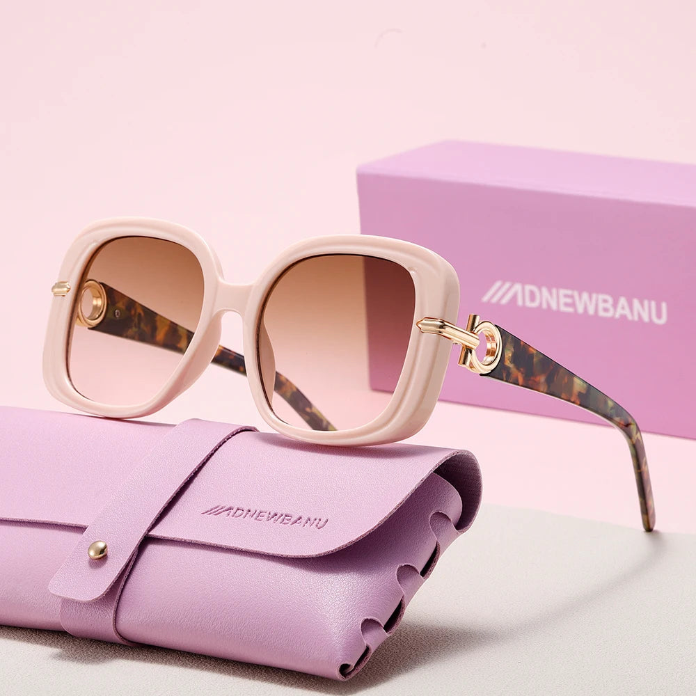 Trendy Square Frame Sunglasses for Men & Women | UV400 Protection