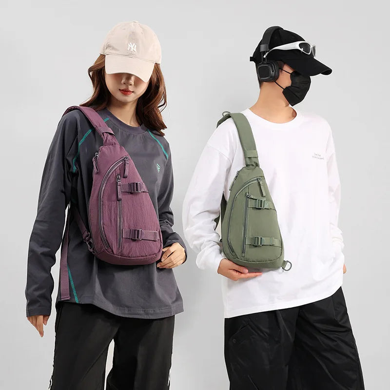 Multifunctional Lightweight Chest Bag for Casual Travel & Sports