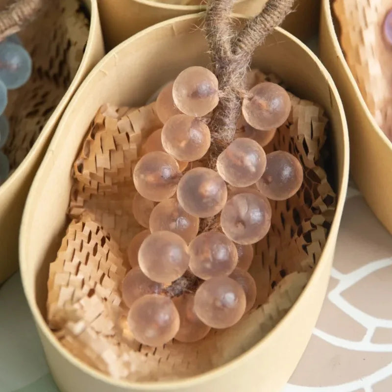 Crystal Transparent Grape Air Freshener Soap | Bathroom Decor