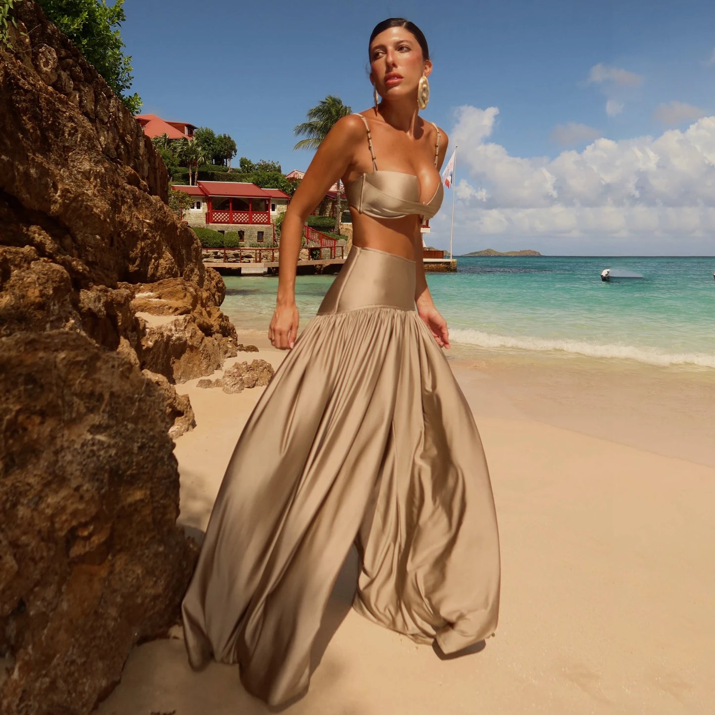 Stylish Bandeau 3-Piece Bikini Set for Women | Perfect Summer Swimwear