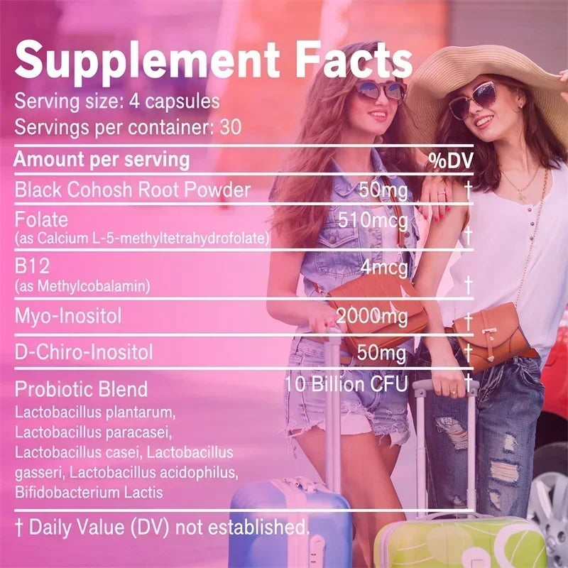 Hormone Balance + Probiotics | Supports Women’s Health & Ovarian Function