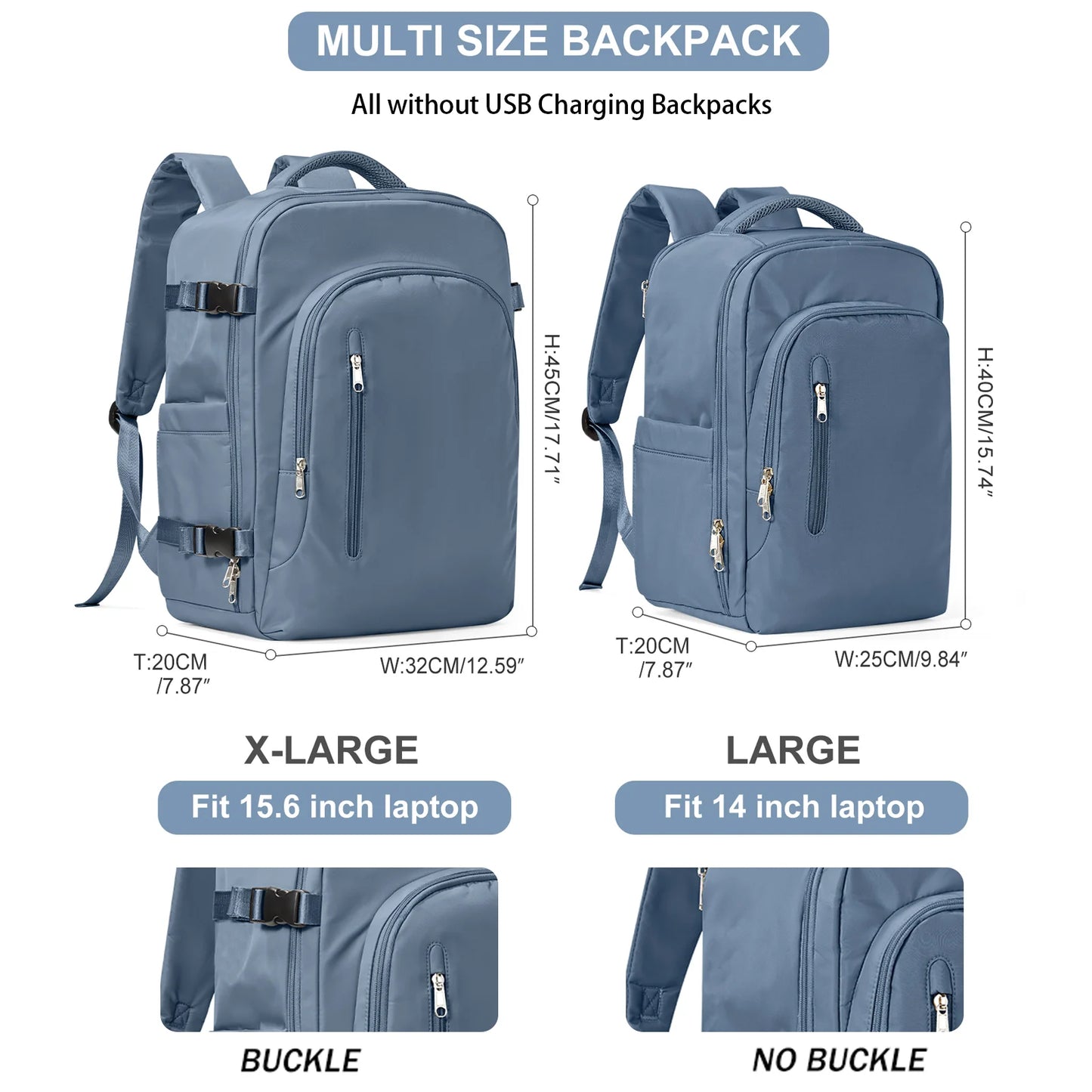 Large Capacity Travel Backpack for Men & Women | Versatile Carry-On