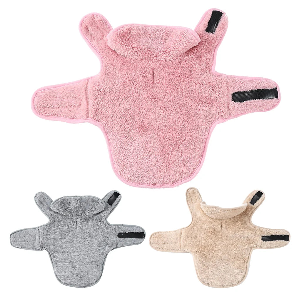 Abrigo Reversible y Acogedor para Gato | Chaleco Cálido de Lana para Mascotas para el Invierno