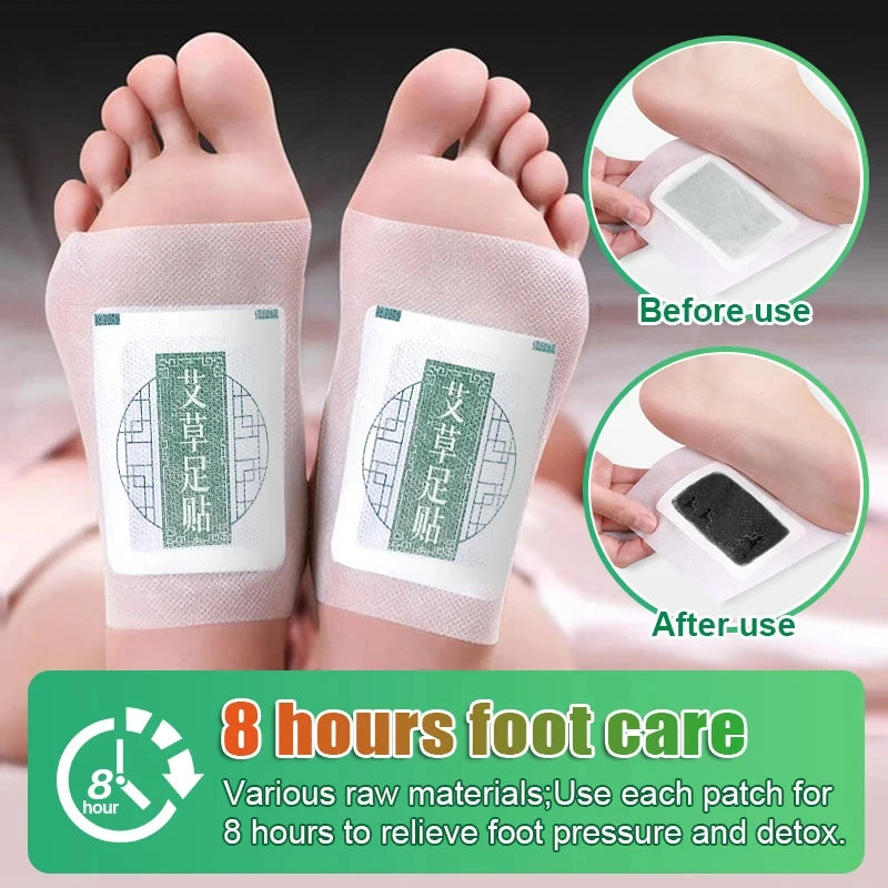 Detox Foot Patches | Natural Toxin Cleansing and Stress Relief