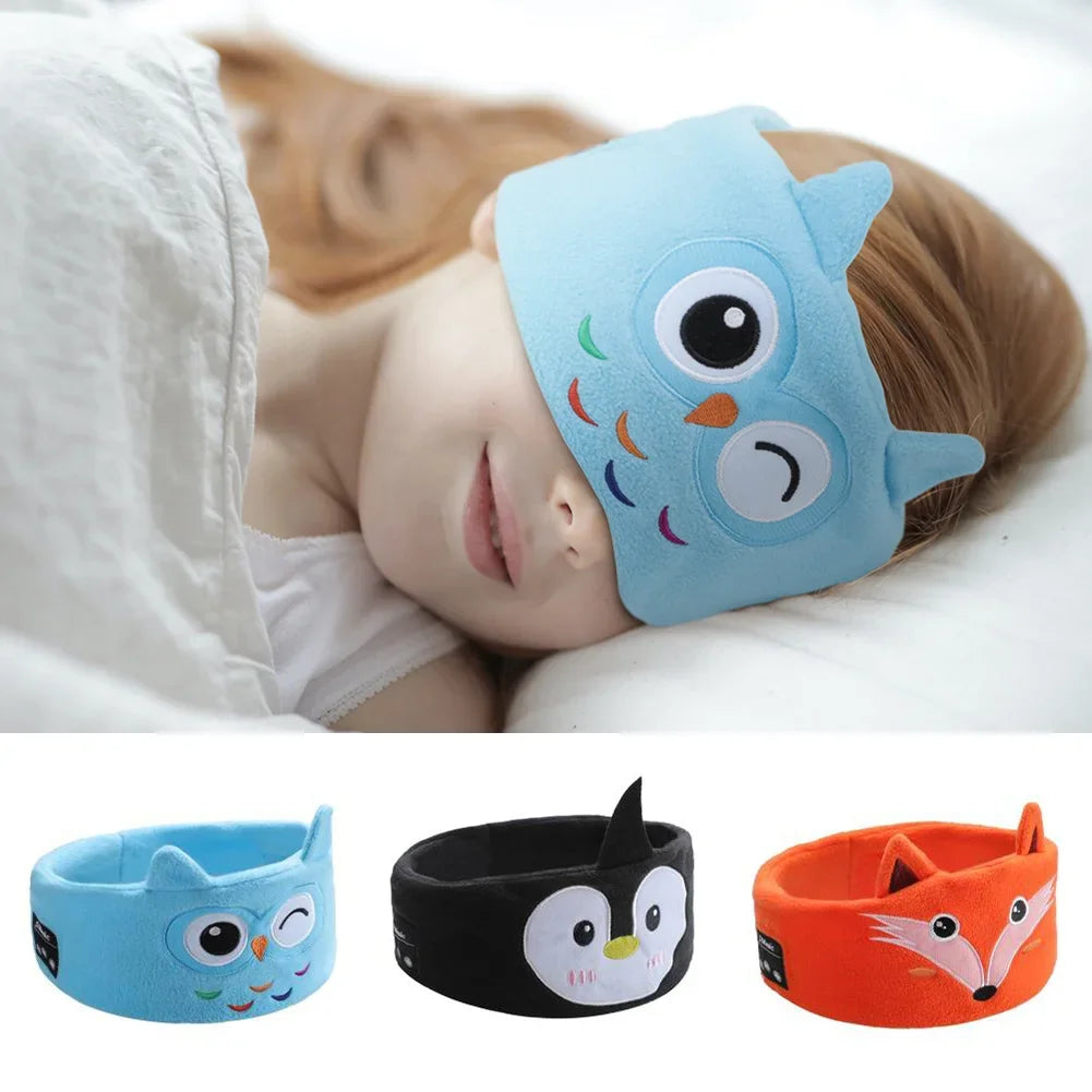 Wireless Over Ear Headband Headphones | Perfect for Kids & Sleep