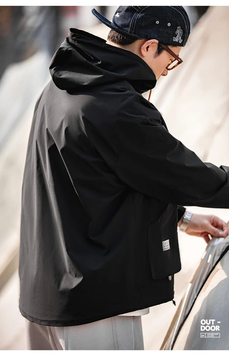 Men's Casual Multi-Pocket Hooded Jackets | Stylish Spring & Fall Wear