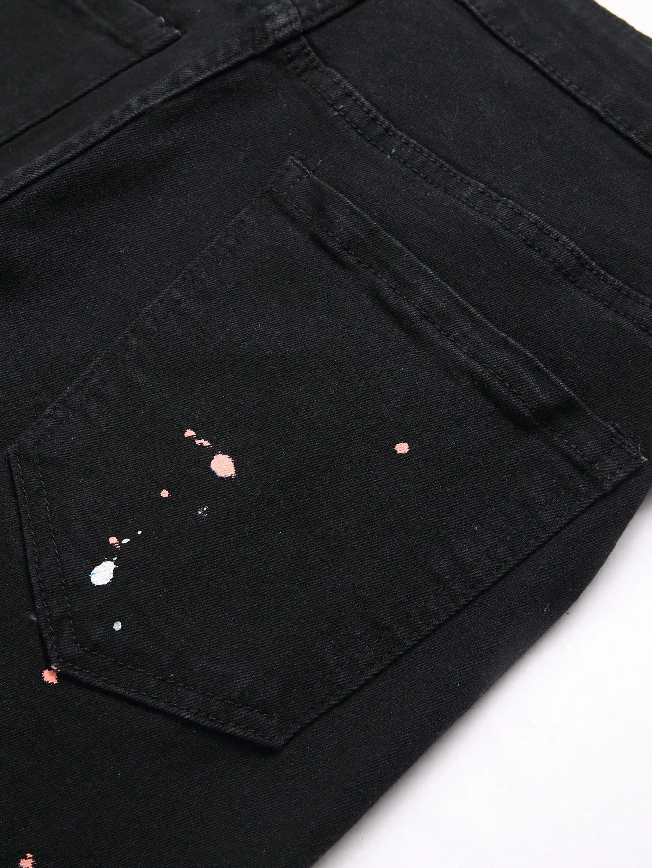 Men's Stretchy Skinny Denim Jeans | Ripped Casual Pants