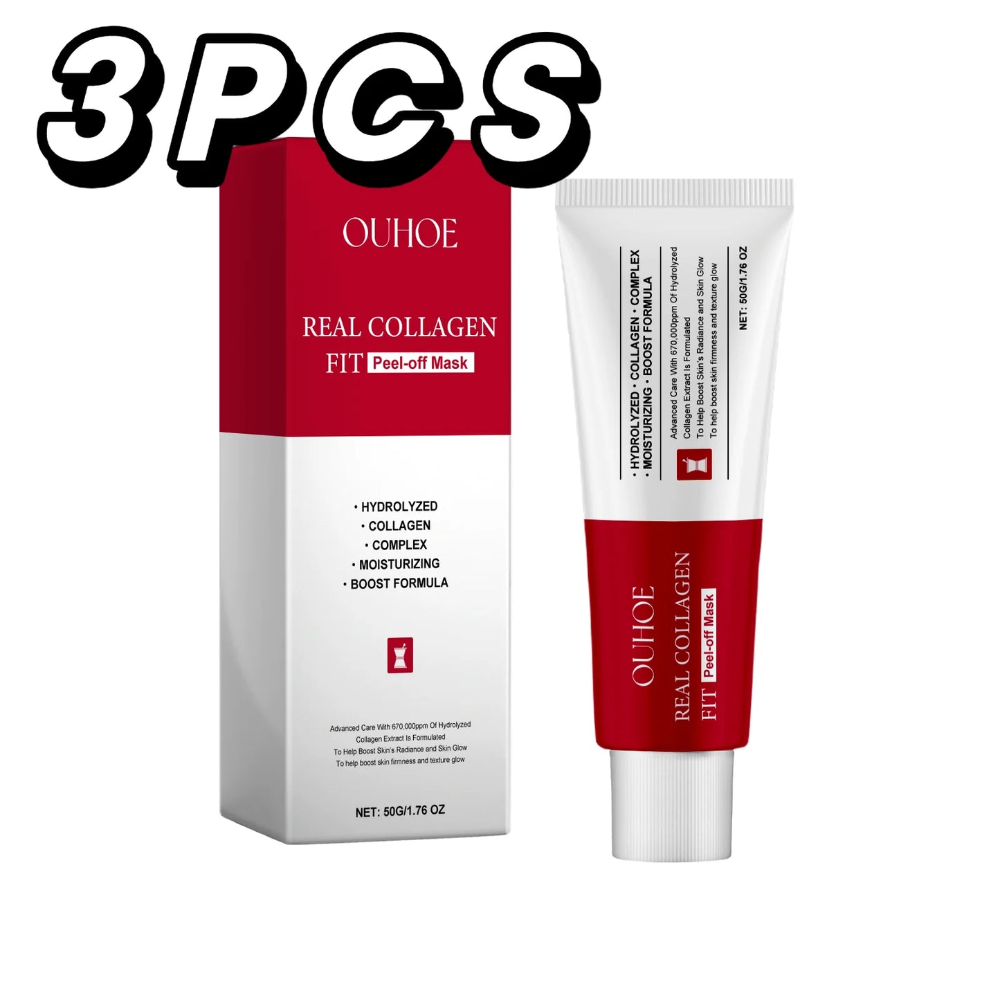 Collagen Peel Off Mask | Hydrating Anti-Aging Skincare Treatment