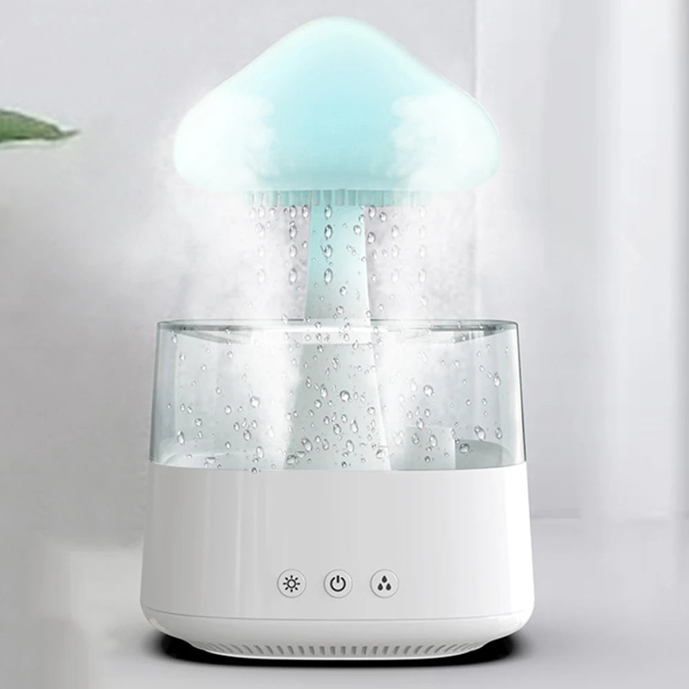 Colorful Mushroom Cloud Humidifier | Aromatherapy Night Light