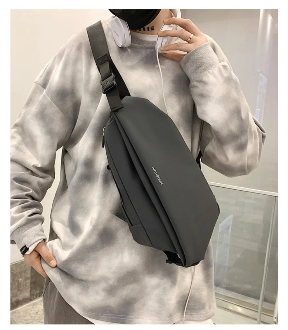 Men's Waterproof Crossbody Bag | Stylish Casual Shoulder Bag