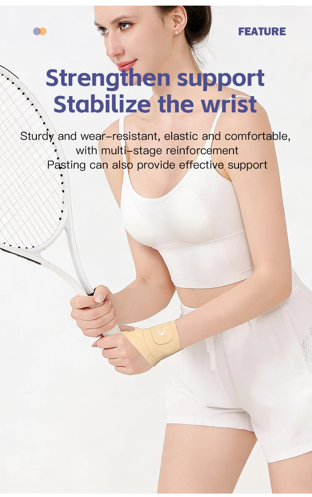 Adjustable Flexible Splint Wrist Thumb Support Brace for Pain Relief