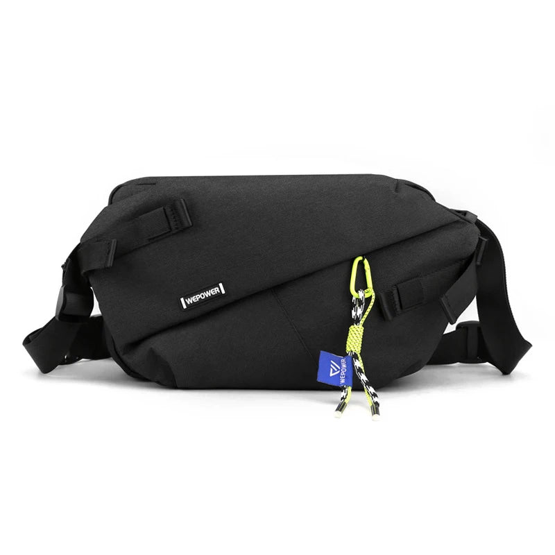 High Quality Nylon Panelled Waist Packs for Unisex Casual Outdoor Use