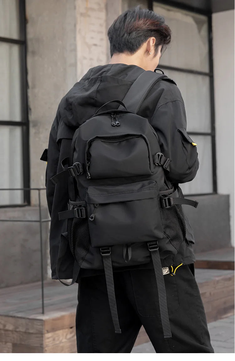 Functional Large Capacity Men's Backpack for Travel and School