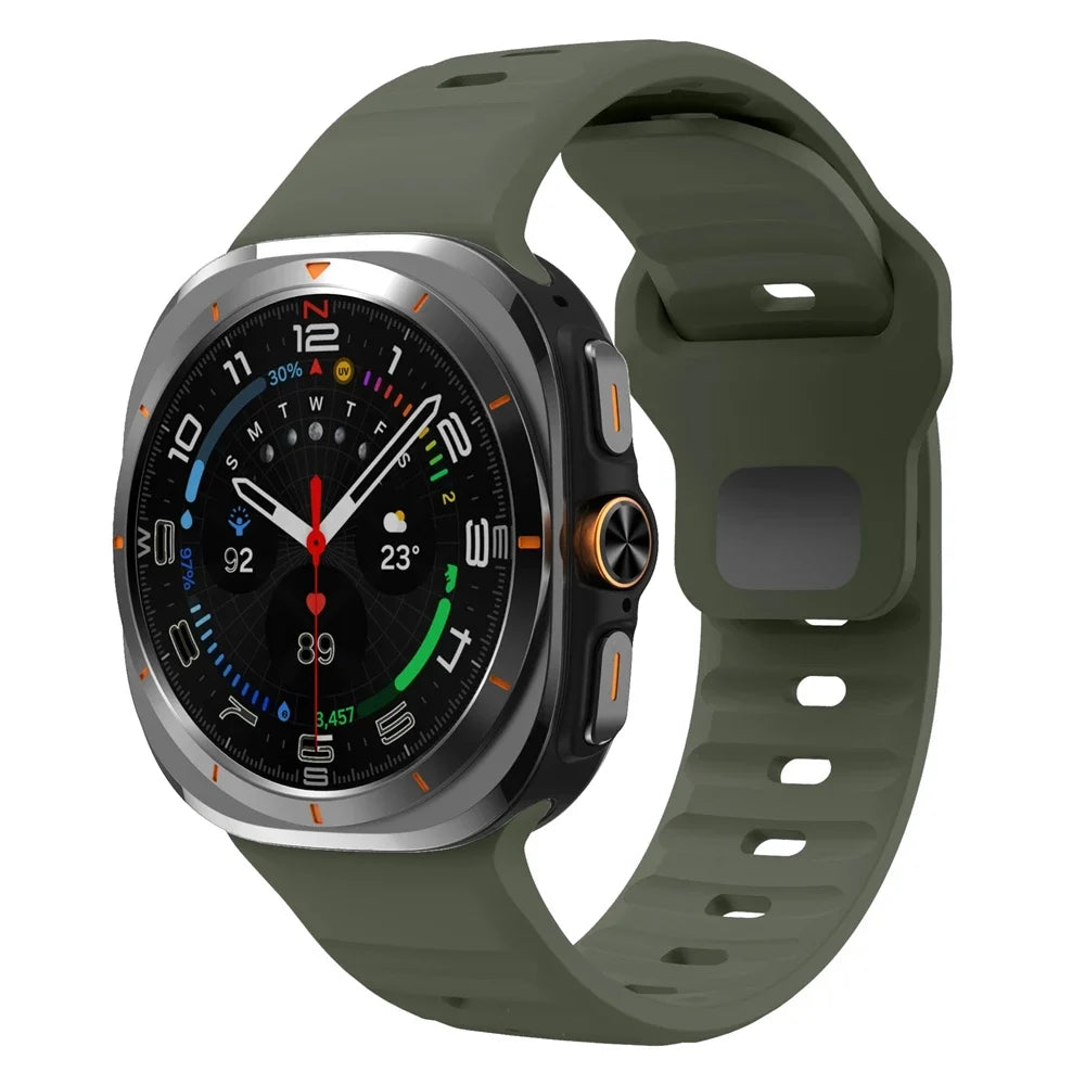 Silicone Sports Watch Strap | Durable Replacement Watch Band
