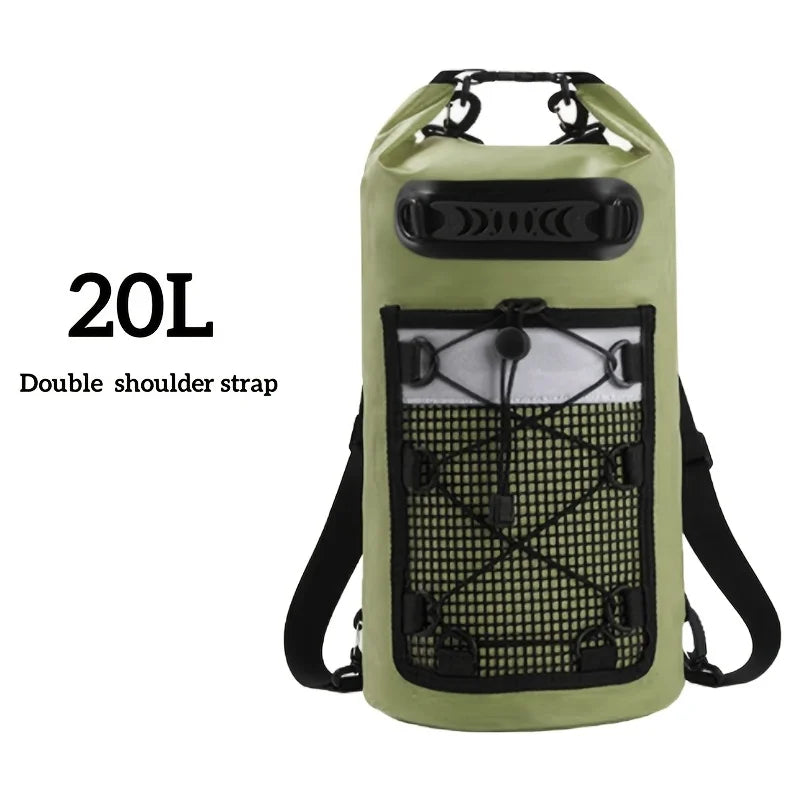 40L Waterproof Floating Dry Bag for Kayaking and Beach Activities
