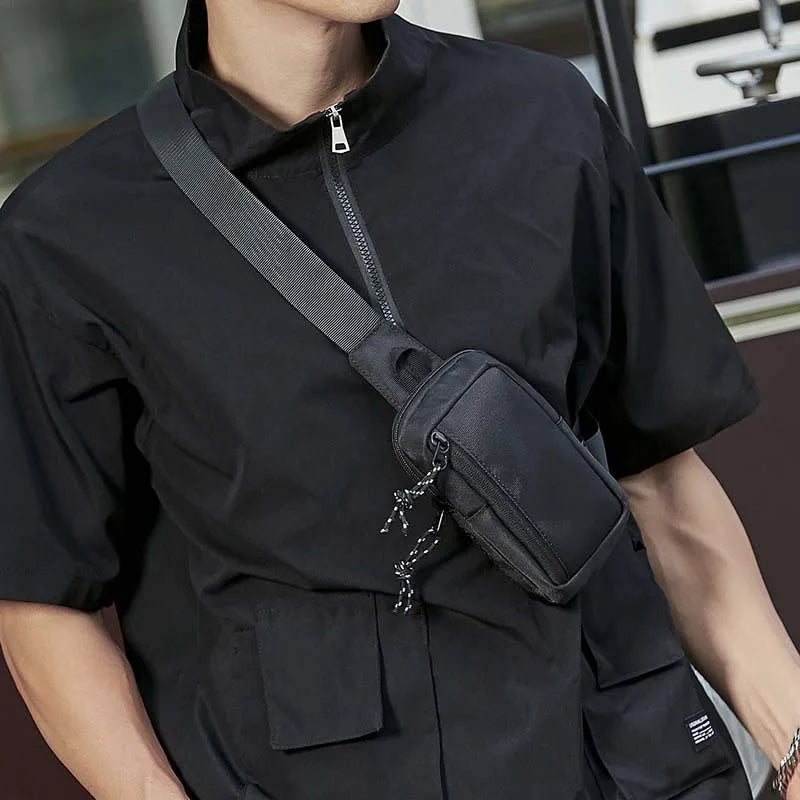 Trendy Men's Crossbody Bag | Stylish Diagonal Shoulder Backpack