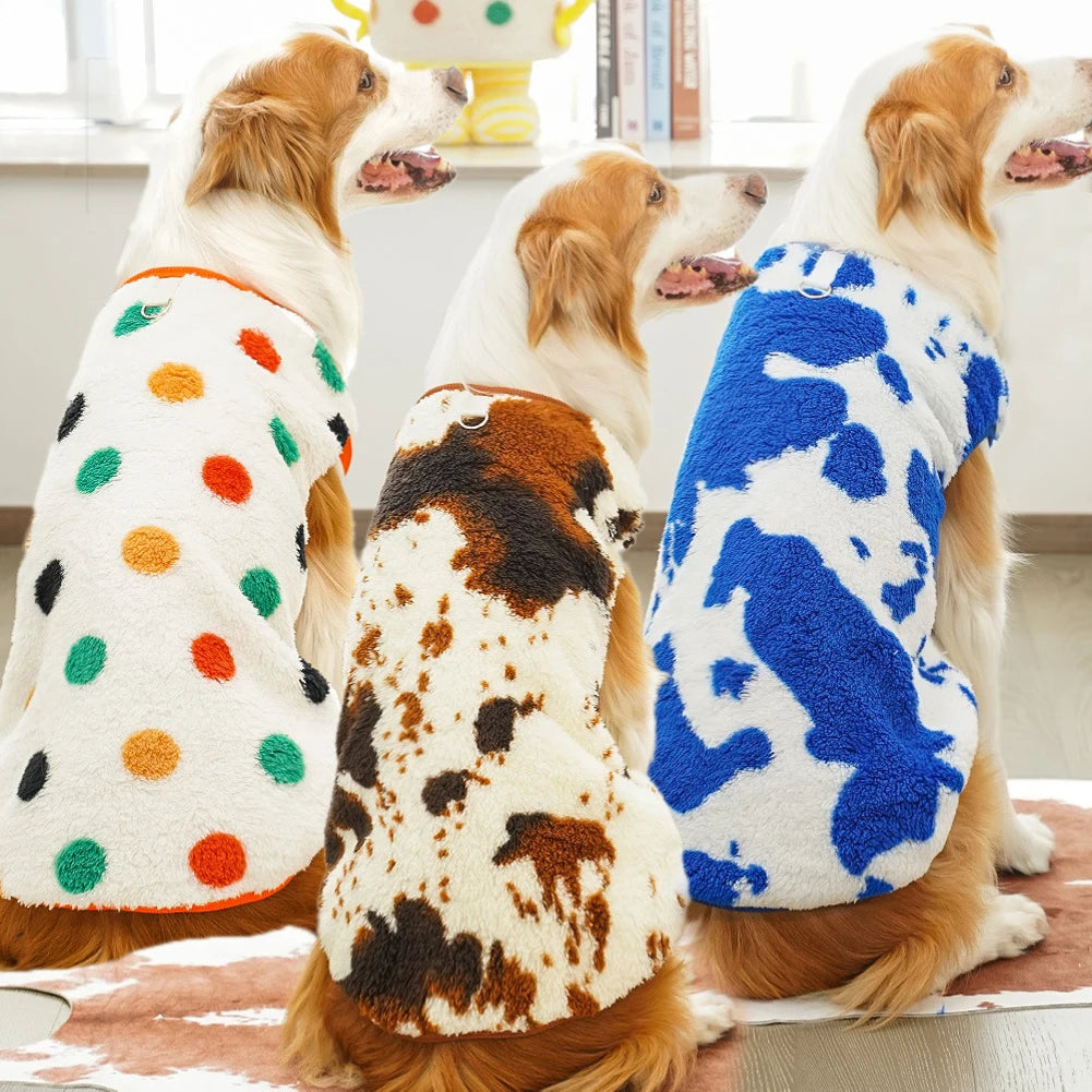 Cozy Pet Flannel Coat | Stylish & Warm Winter Clothing