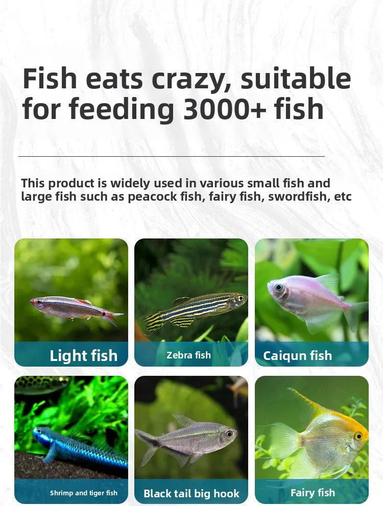 Freeze-Dried Blood Worms for Tropical Fish & Axolotls