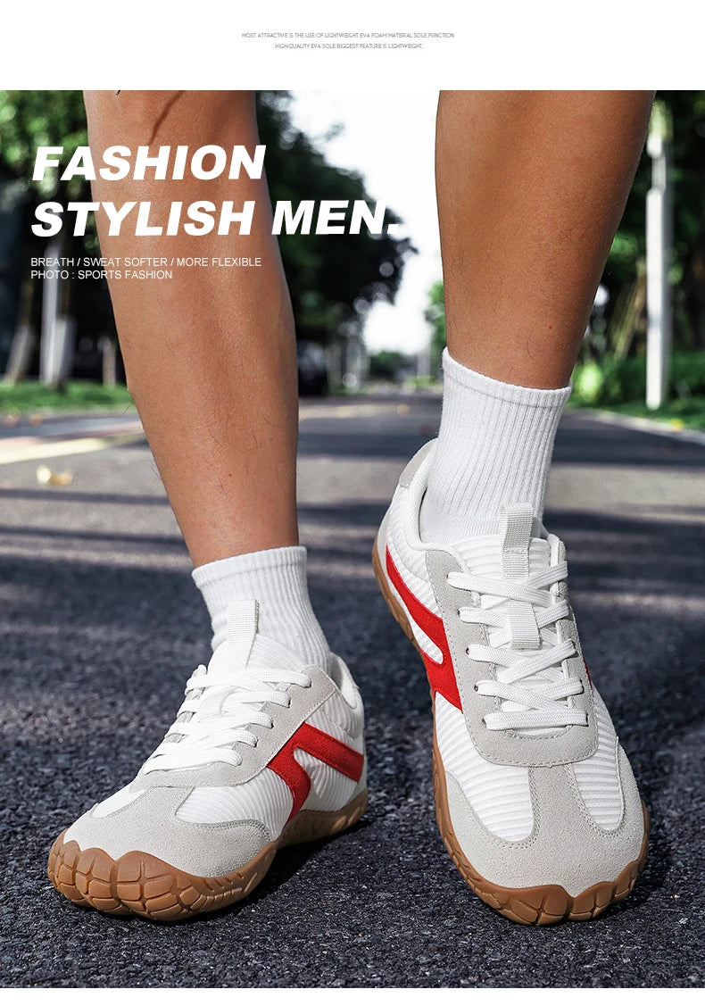 Wide Toe Barefoot Shoes Summer New Mens Womens Zero Drop Minimalist Sneakers Retro Outdoor Non Slip Walking Shoes Casual Sneaker