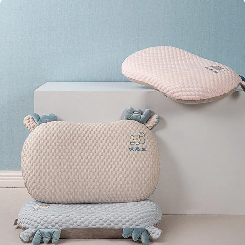 Cute Cartoon Cat Belly Pillow | Summer Ice Cooling Cushion