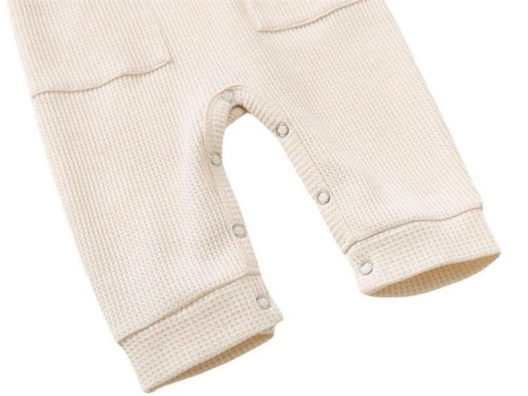 Soft Cotton Newborn Baby Romper | Long Sleeve Infant Jumpsuit