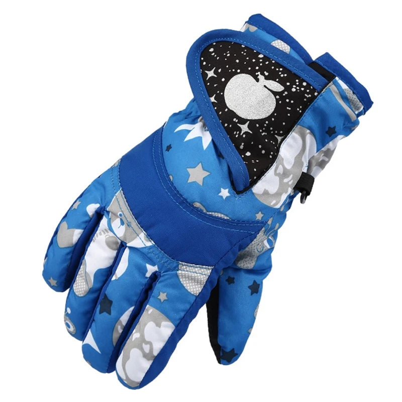 Winter Warm Snowboarding Ski Gloves for Kids | Waterproof & Breathable