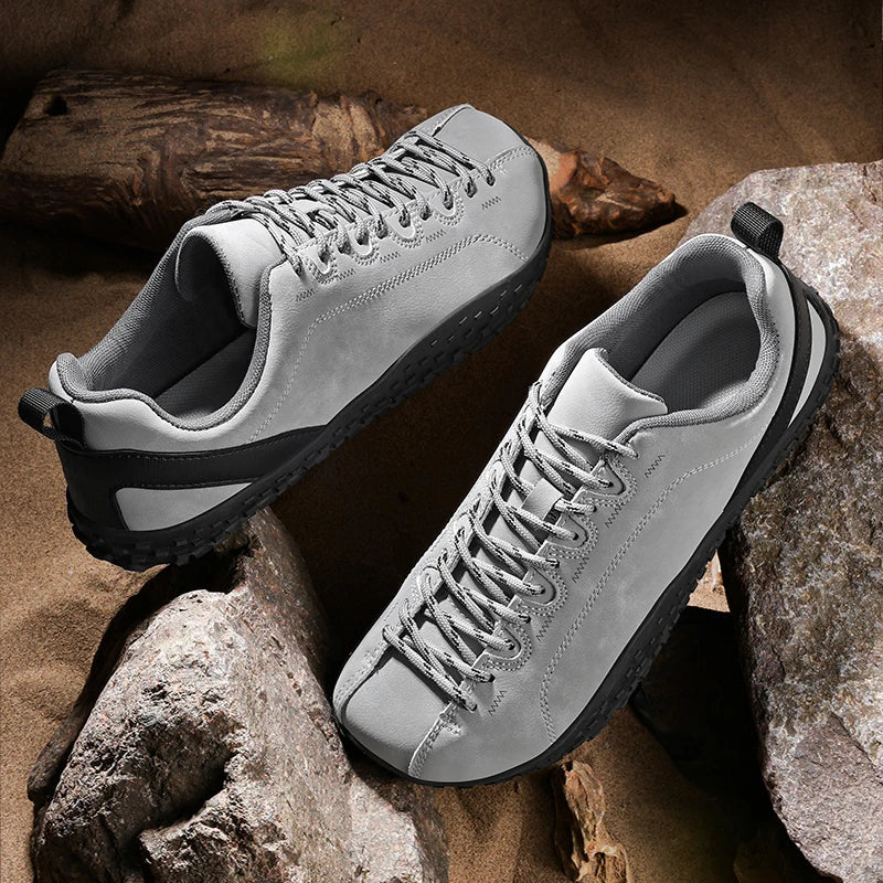 Breathable Mesh Zero Drop Wide Toe Sneakers | Unisex Comfort Shoes