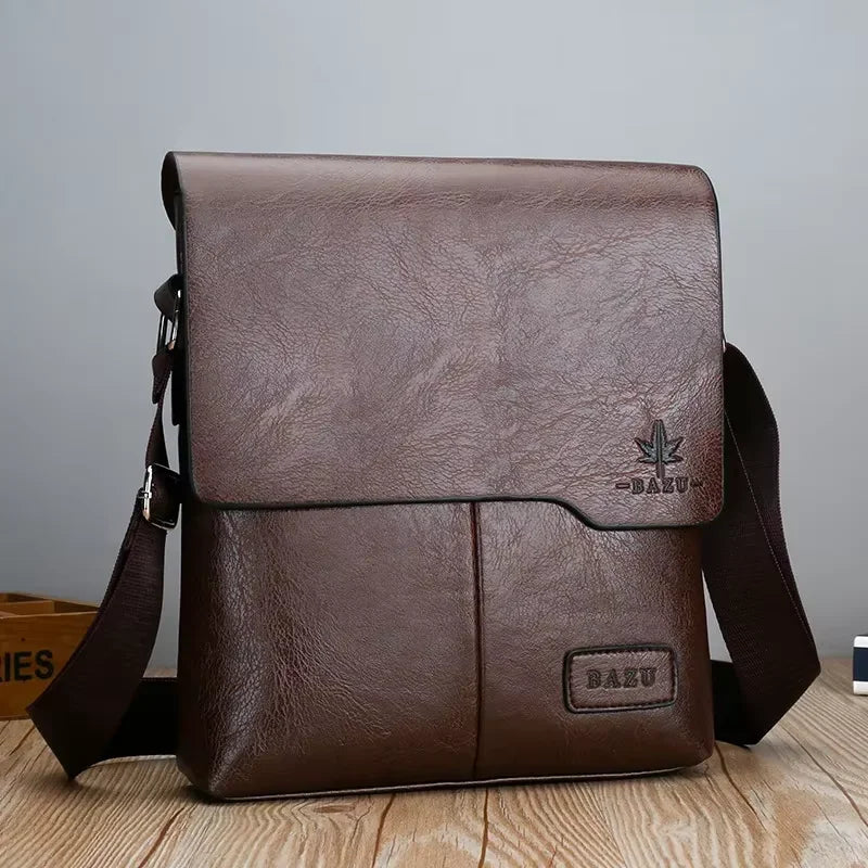 Luxury Vintage Leather Messenger Bags for Men | Stylish Shoulder Bag