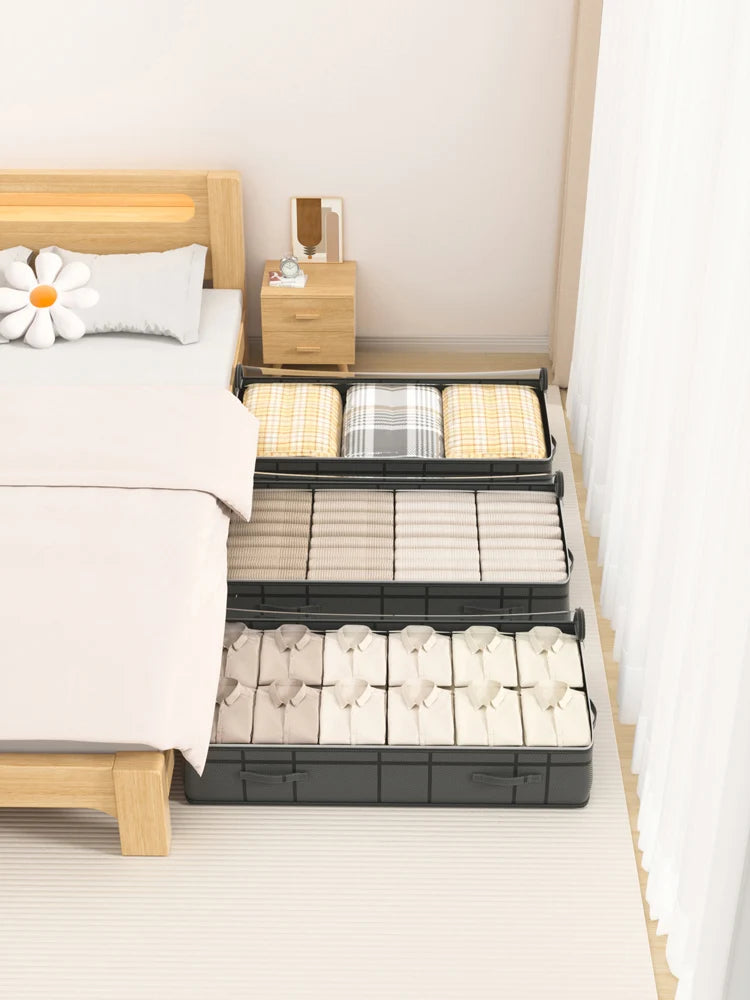 Large Foldable Under Bed Clothes Storage Bag | Organize Your Space