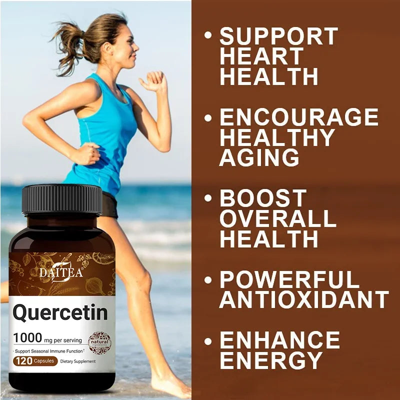 Quercetin Capsules 1000 Mg | Immunity & Circulation Support