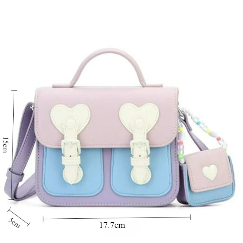 Fashionable Color Contrast Crossbody Bag for Women | Stylish Shoulder Bag