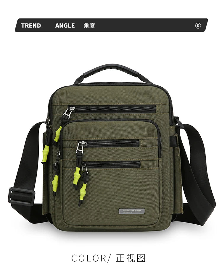 Bandolera de viaje multifuncional para hombre | Elegante y duradera