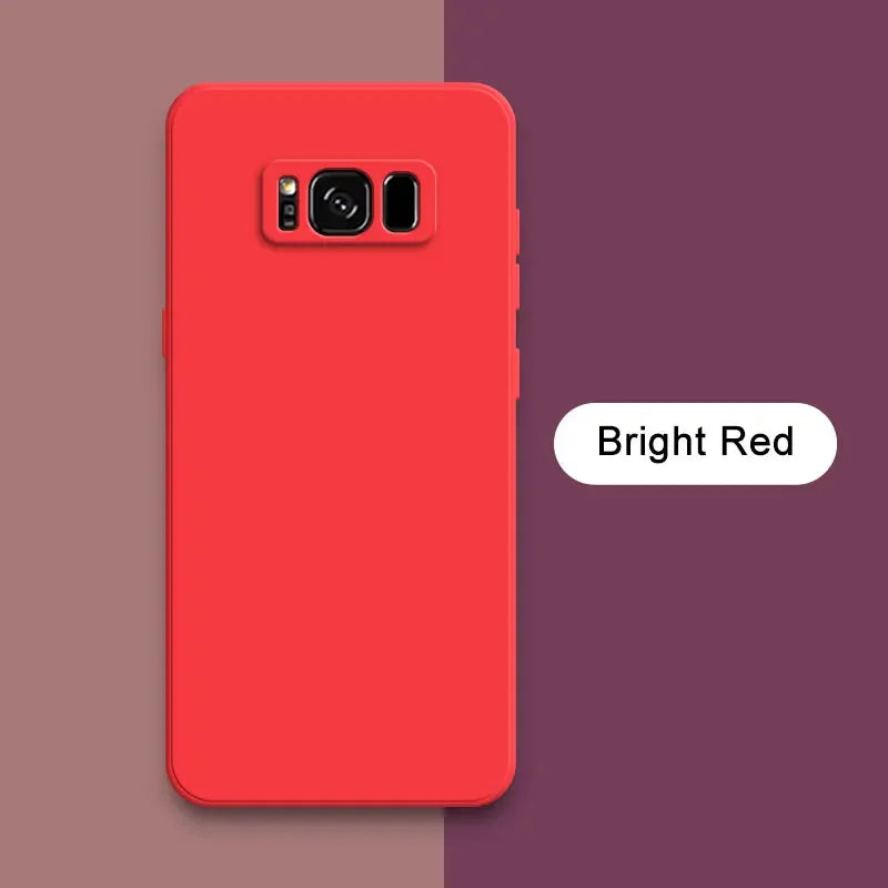 Soft Shockproof Silicone Phone Case for Galaxy Devices | Stylish Protection