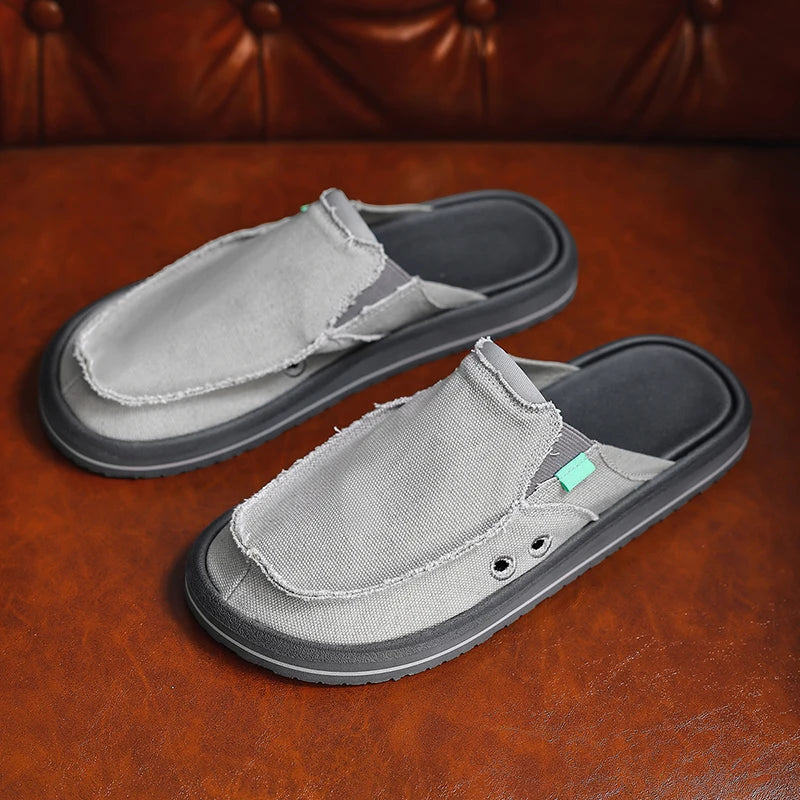 Men's Outdoor Summer Slippers | Breathable Slip-On Sandals