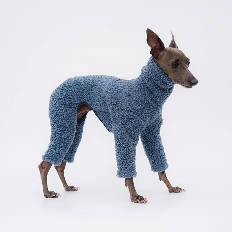 Reversible Winter Jacket for Greyhounds and Whippets | Stay Warm